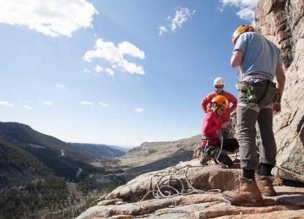 Outdoor Ed Climbing